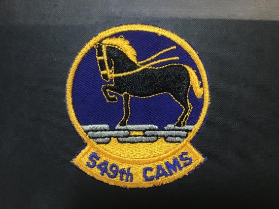 U.S.A.F 549th cams (consolidated aircraft maintenance squadron) patch