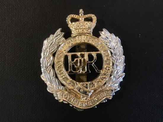 Anodised Royal Engineers cap badge