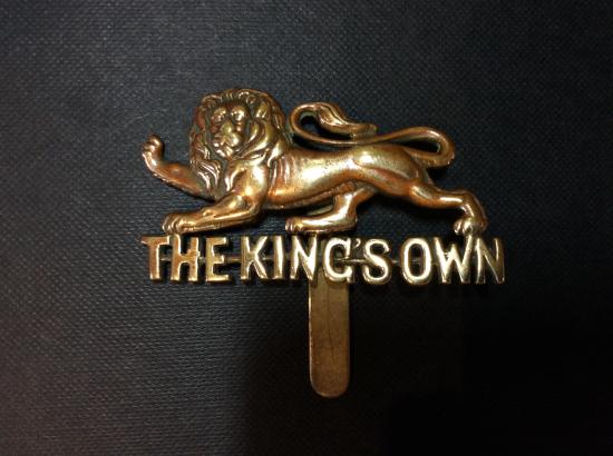 The Kings Own Royal Regiment (Lancaster) cap badge
