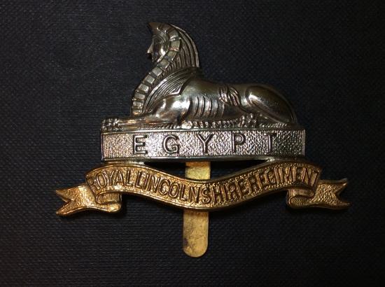 Royal Lincolnshire Regiment cap badge