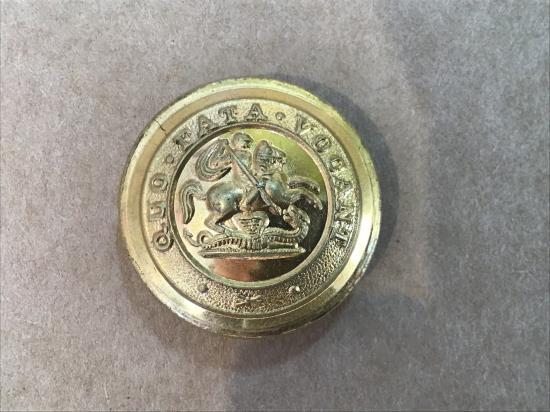 The Royal Northumberland Fusiliers officers gilt button