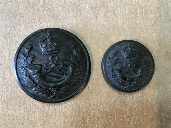 The Cameronians (Scottish Rifles) buttons