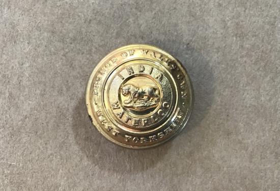 West Yorkshire Regiment screw back button