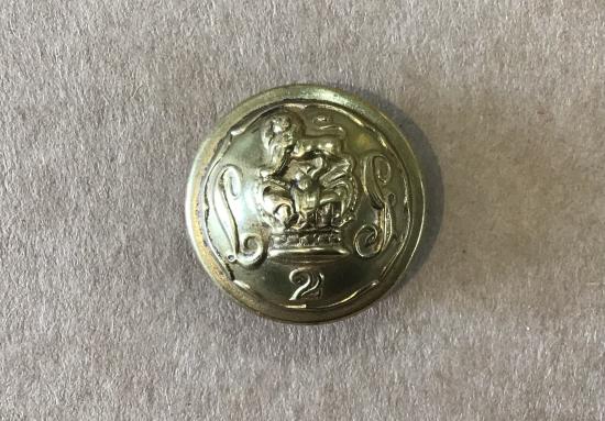 Victorian 2nd Life Guards button