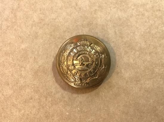 The Kings Regiment button