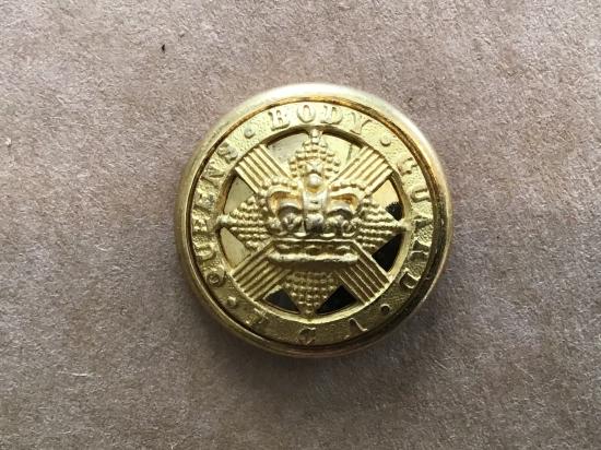 Gradia Militaria  Rifle Brigade blackened brass button 1939-1958