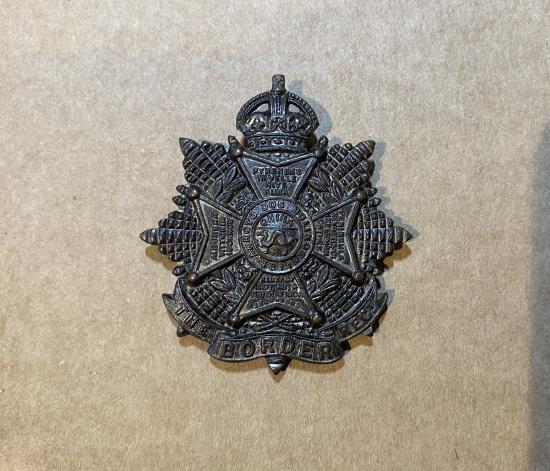 WW1/WW2 The Border Regiment O.S.D cap badge