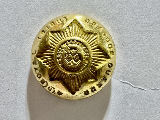 4th (Royal Irish) Dragoon Guards officers gilt button