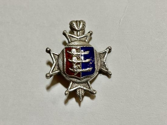 Cinque Ports Volunteers, R.Sussex Regt, officers collar badge