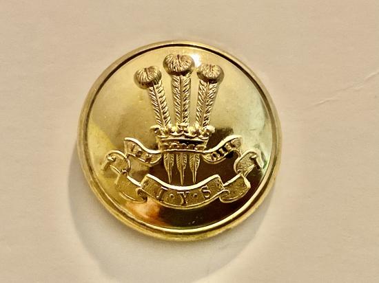 Imperial Yeomanry School (I.Y.S) Mess dress button