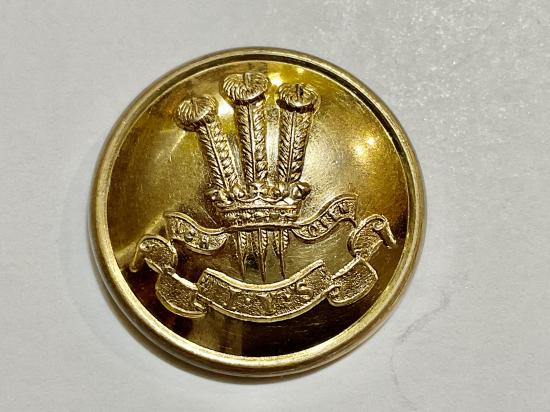 Imperial Yeomanry School (I.Y.S) gilded brass mess dress button