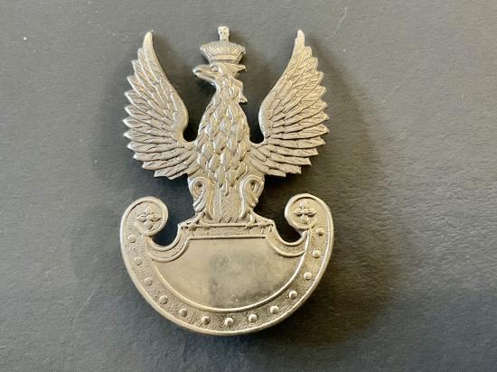 WW2 free Polish Military Forces cap badge