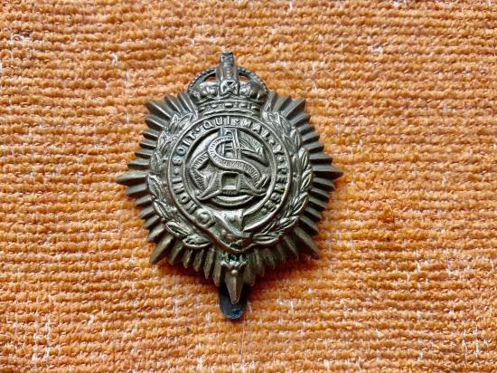 WW1 Army Service Corps brass economy cap badge by Woodward