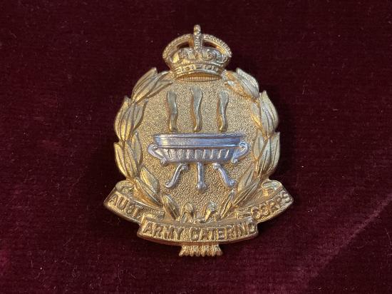 K/C Australia Army Catering Corps cap badge