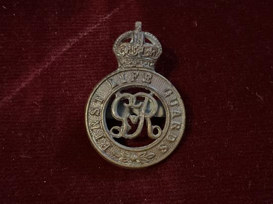 WW1 First Life Guards O.S.D cap badge