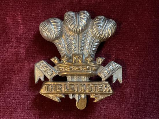 WW1 The Leinster Regiment cap badge