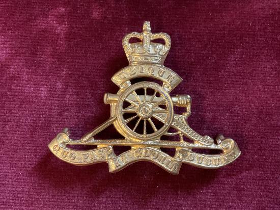 Royal Australian Artillery cap badge 1953-1960s