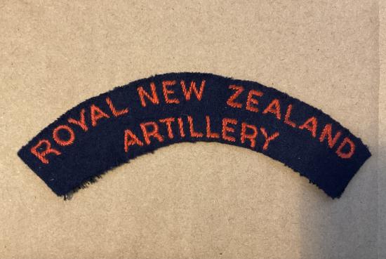 Royal New Zealand Artillery title