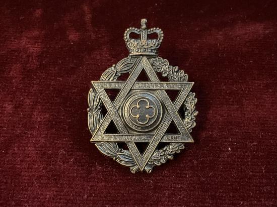 British Army Jewish Chaplains cap badge