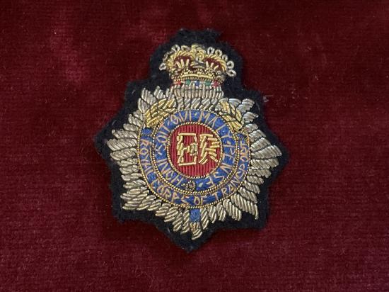 Royal Corps of Transport officers beret badge