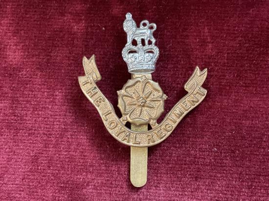 Q/C The Loyal regiment cap badge