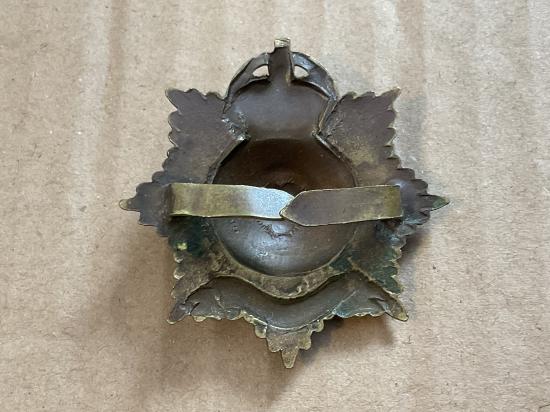 The Hampshire regiment O.S.D cap badge