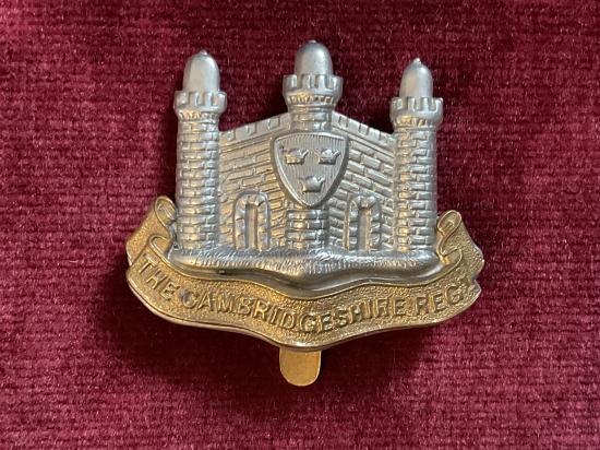 The Cambridgeshire regiment cap badge