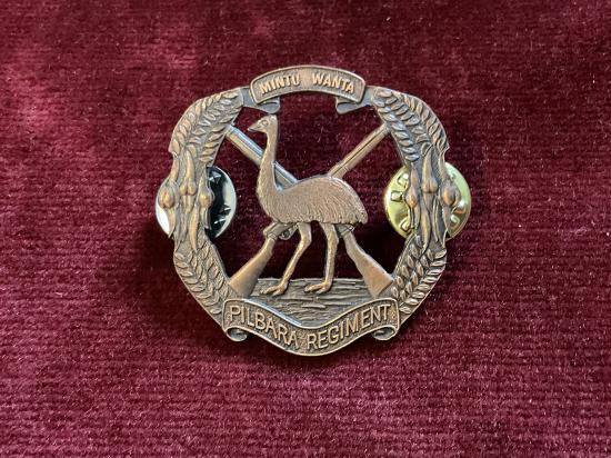 The Pilbara regiment cap badge