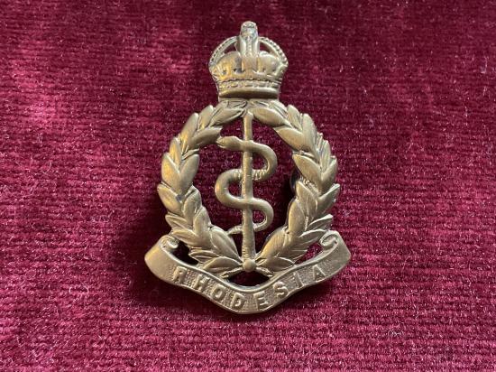 WW2 Southern Rhodesia Medical corps cap badge