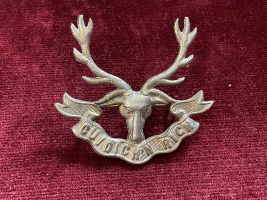 The Pictou highlanders cap badge