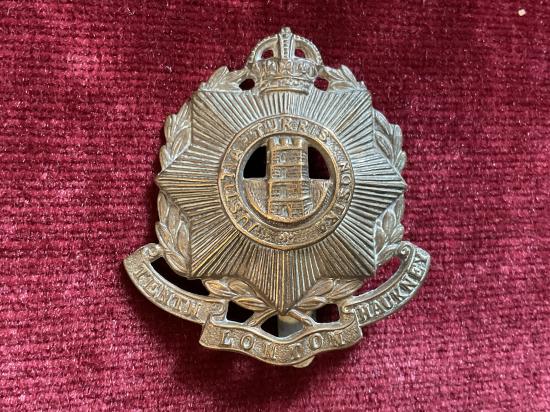 10th County of London Battalion (Hackney) cap badge