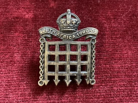 16th County of London Bn collar badge