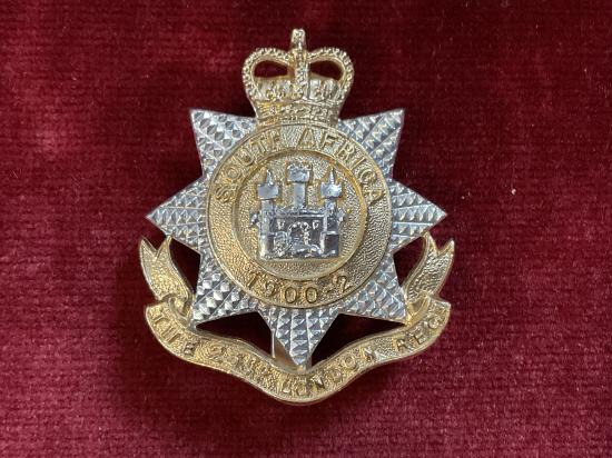 Anodised 23 rd London Regiment cap badge