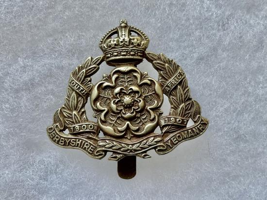 Derbyshire Yeomanry cap badge