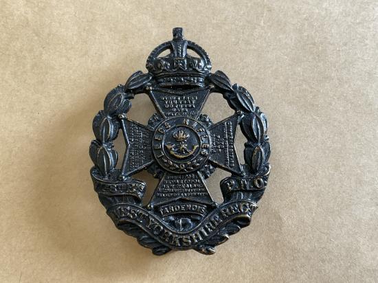 7th/8th Bn, Leeds Rifles, West Yorkshire Regt cap badge