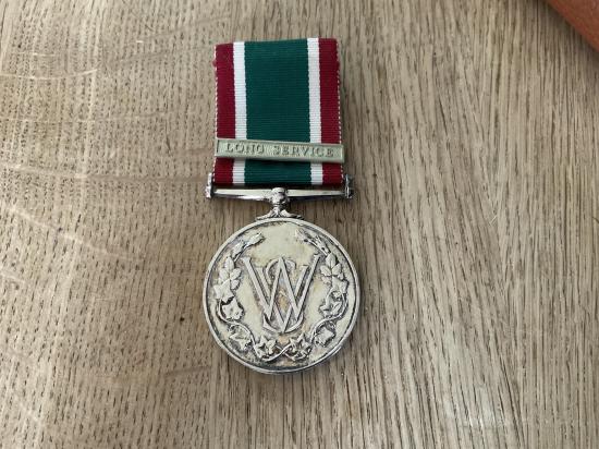W.V.S Service medal with 15 year long service bar