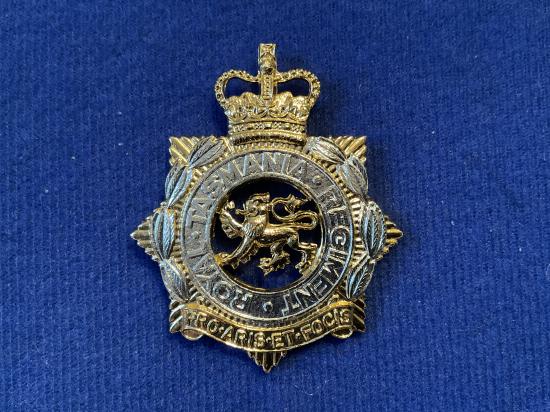 Royal Tasmania Regiment anodised cap badge