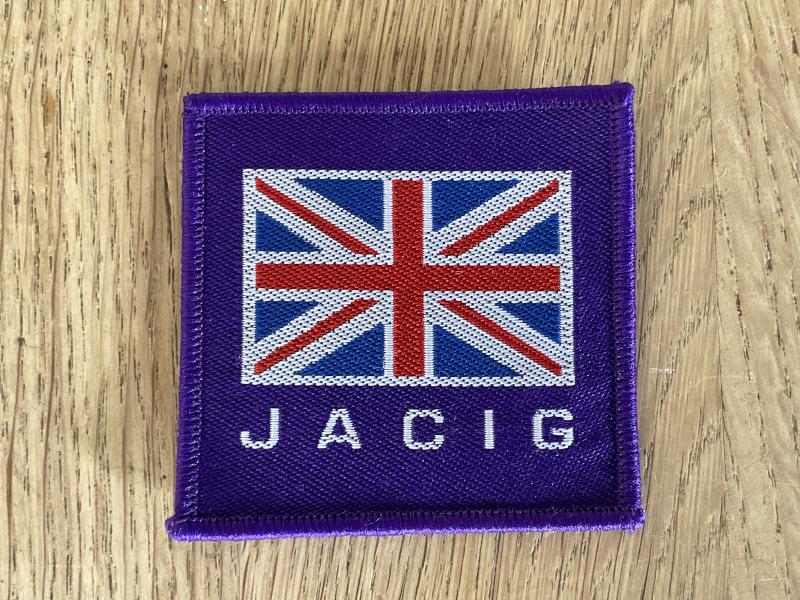 J.A.C.I.G (Joint Arms Control Implementation Group) sleeve badge