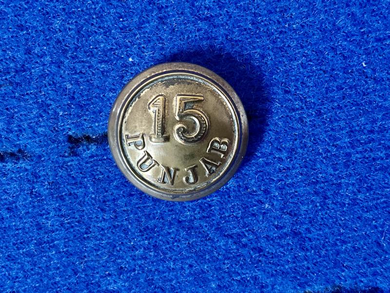 15th Punjab Regt 19mm button by Gaunt/Jennens