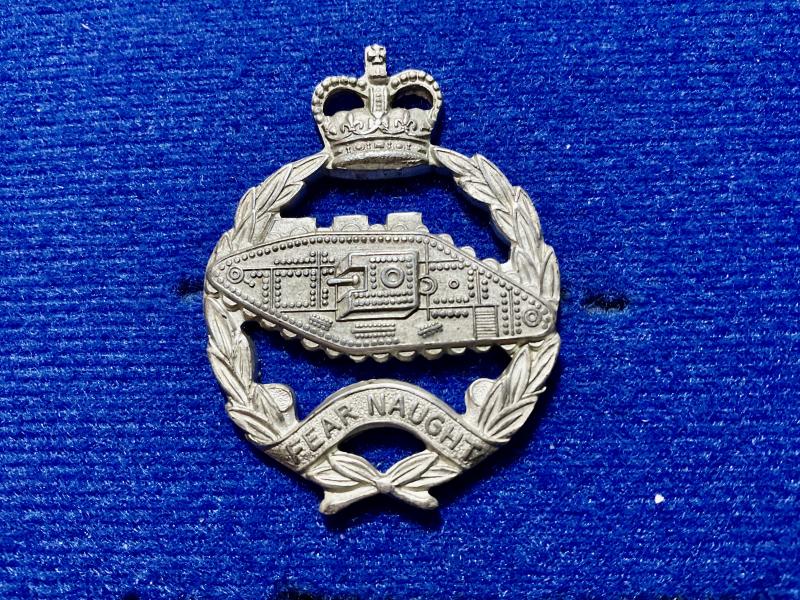 Post 1952 Officers Royal Tank Regiment cap badge