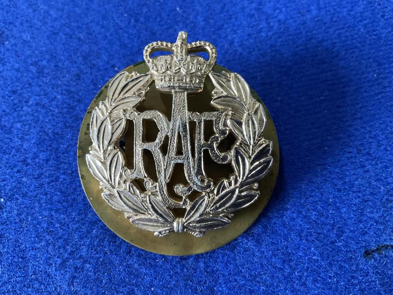 R.A.F anodised other ranks cap badge