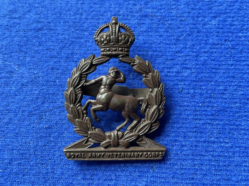 WW2 Royal Army Veterinary Corps O.S.D cap badge