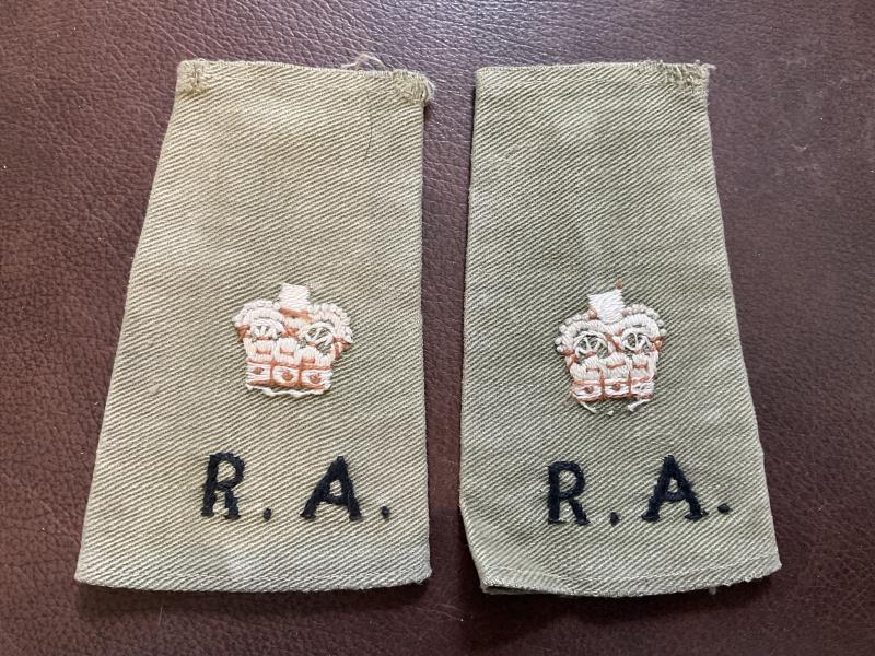 Q/C Royal Artillery Majors rank slides