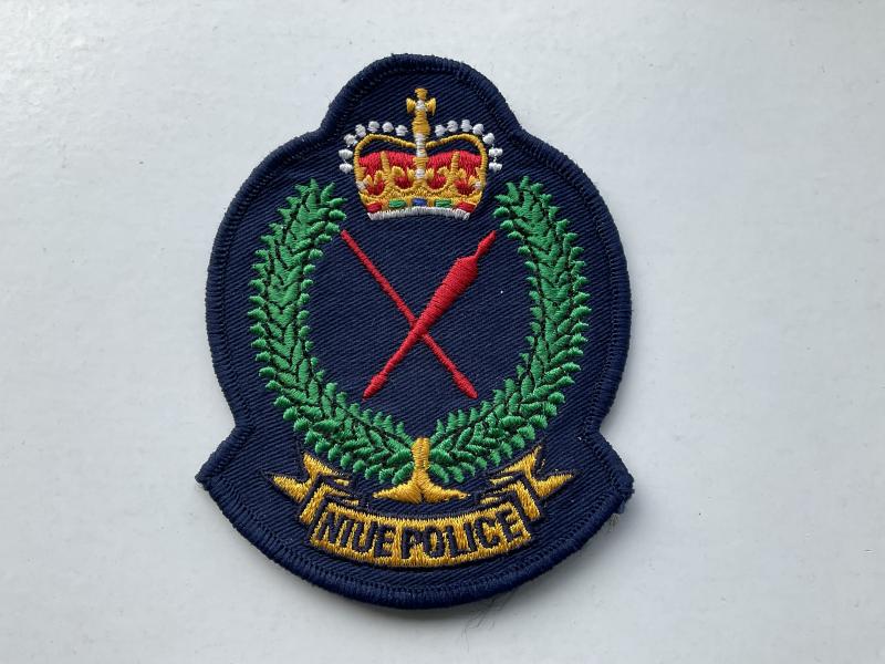 Niue Police (Polynesia) sleeve badge