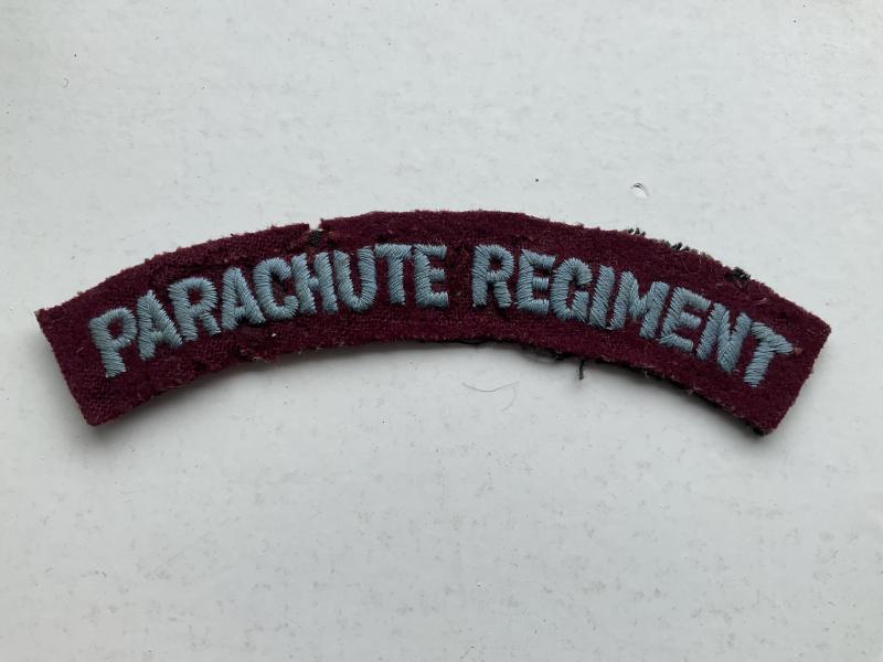 Post 1947 PARACHUTE REGIMENT cloth shoulder title