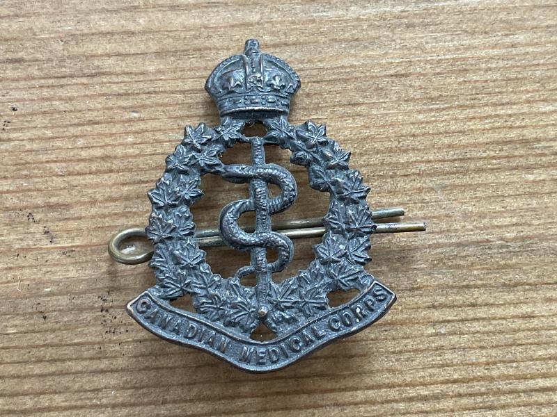 WW1 Canadian Medical Corps O.S.D cap badge