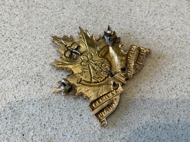 Canadian Royal Hamilton Light Infantry cap badge