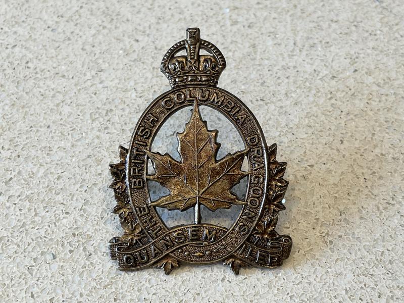 WW2 The British Columbia Dragoons cap badge