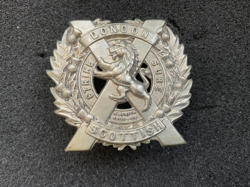 London Scottish sporran badge