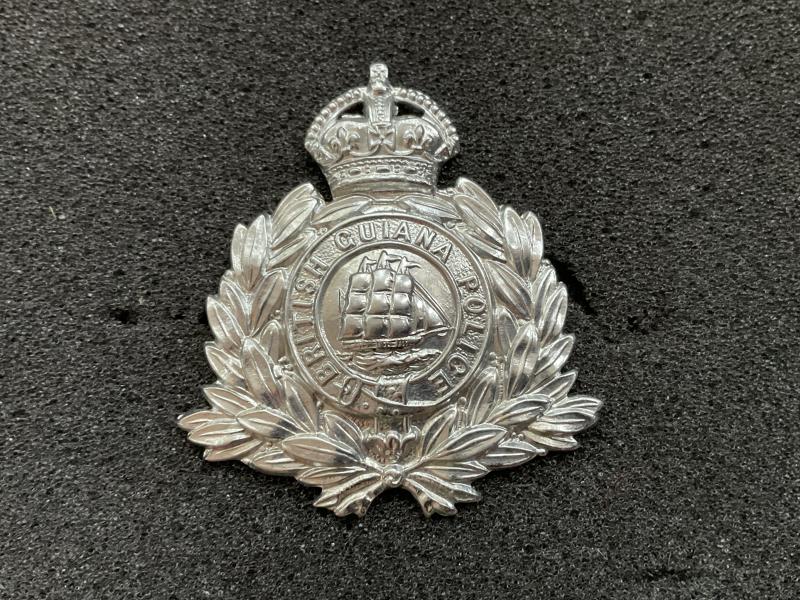 Pre 1952 British Guiana Police cap badge